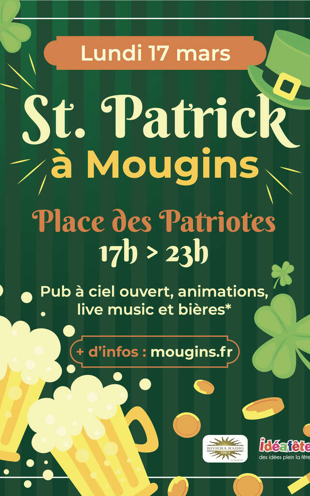 Saint Patrick's day in Mougins