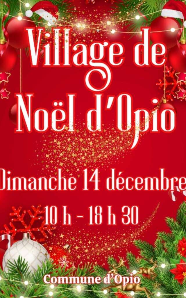 Marché de Noël d'Opio
