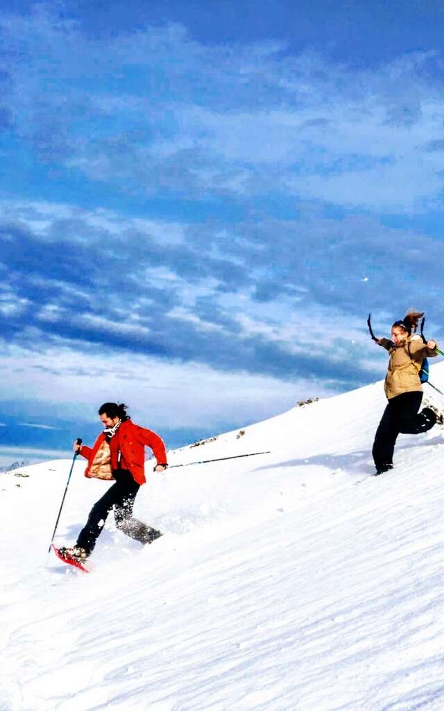 Snowshoe hike - The art of walking