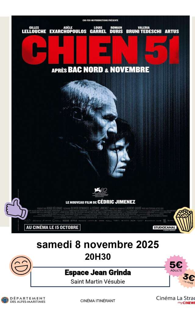 Séance de cinéma - Chien 51