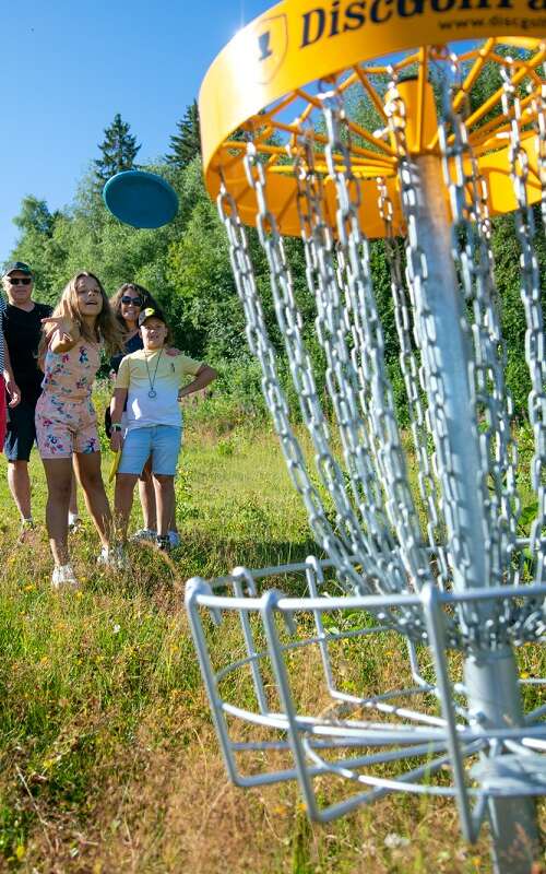 Parcours d'orientation Disc Golf