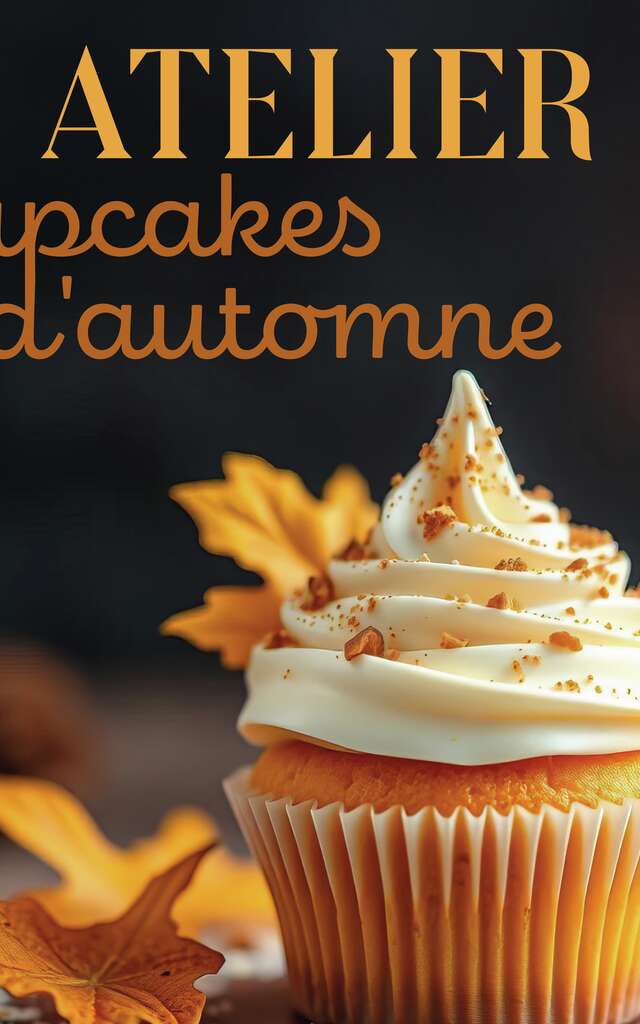 Atelier cupcakes d'automne