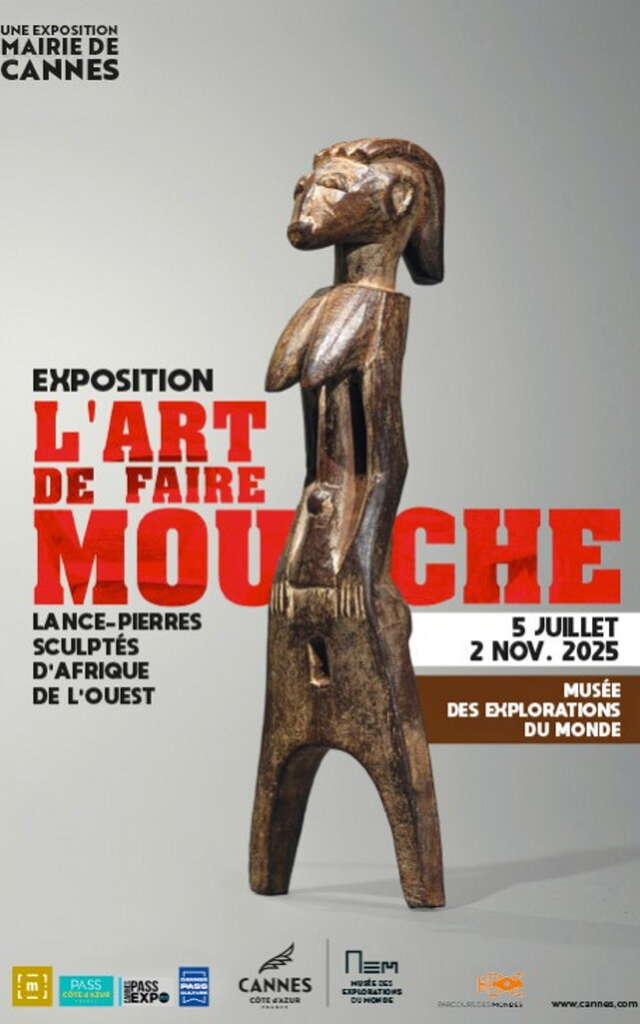 Ausstellung "L'art de faire mouche !" - Geschnitzte Steinschleudern aus Westafrika