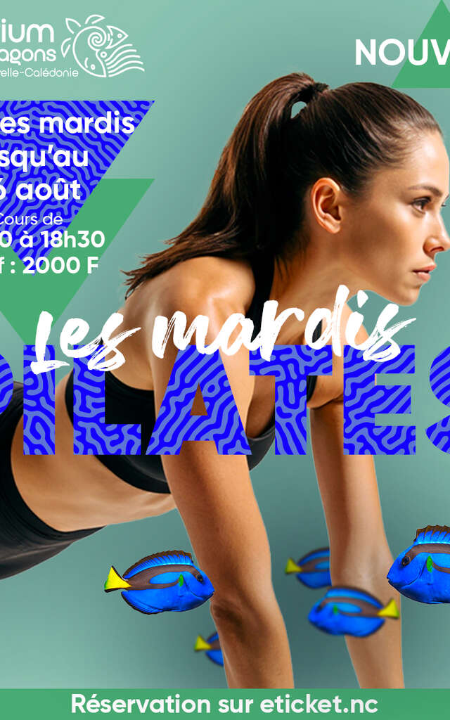 Pilates à l'Aquarium des Lagons 2025