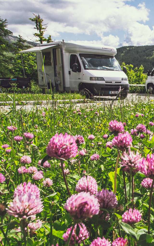 Aire d'accueil de camping-cars de Valberg