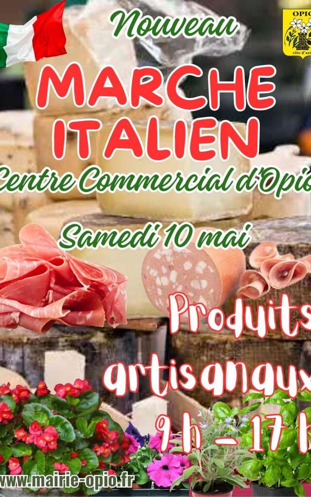 Marché italien d'Opio