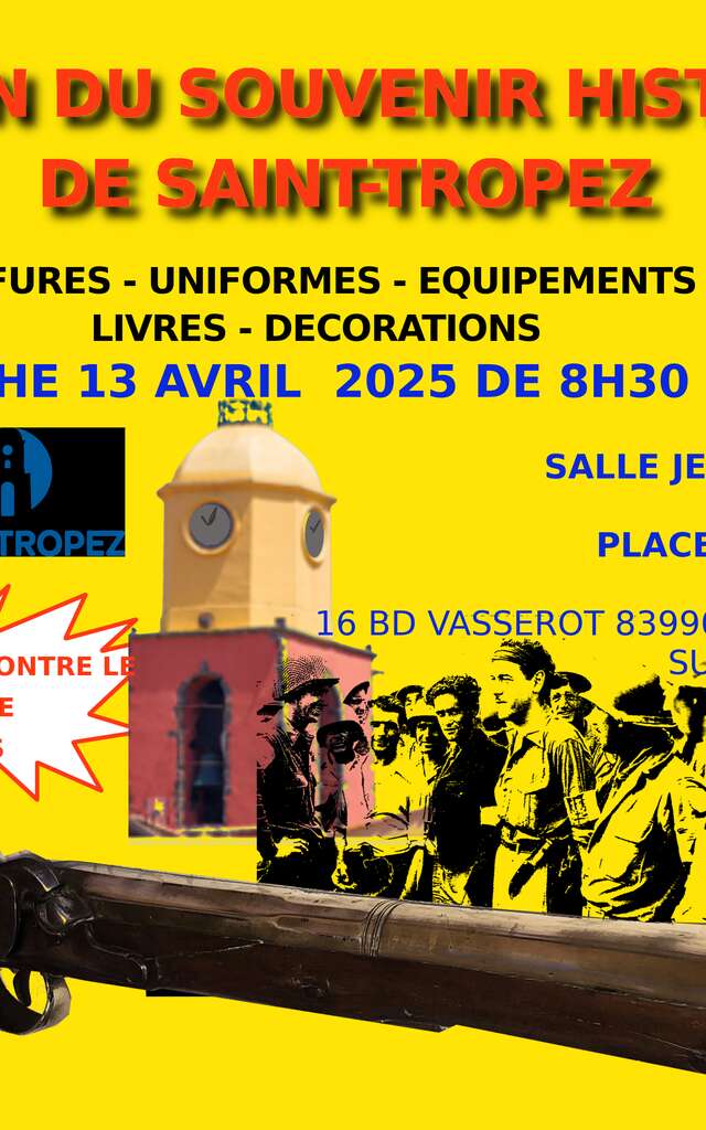 3. Salon du Souvenir Historique et de l'Arme Ancienne in Saint-Tropez
