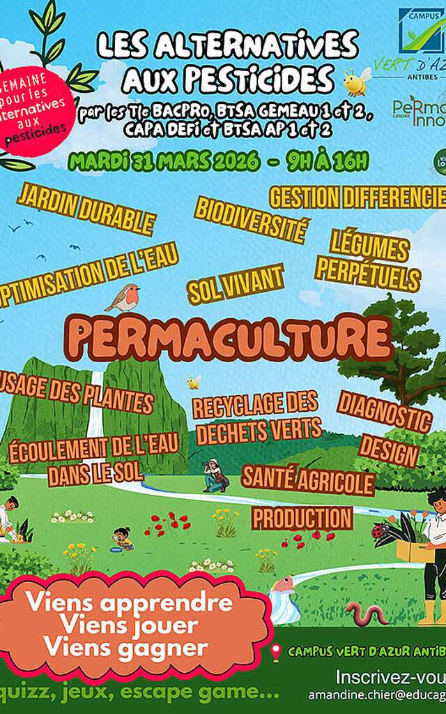 Journée "Les alternatives aux pesticides"