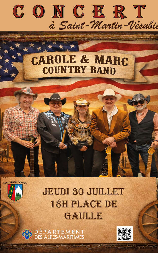 Concert - "Carole et Marc Country Band"