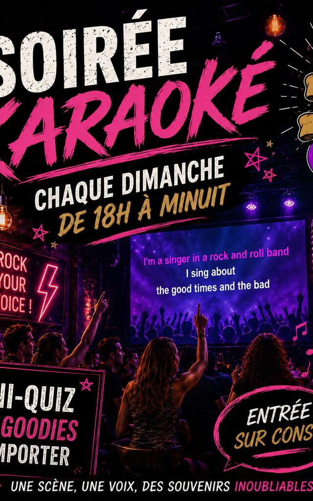 Le Karaoké du dimanche à l'Acoustic