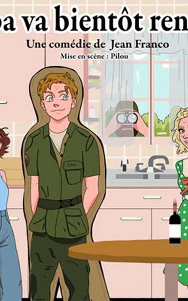 Théâtre  " Papa va bientôt rentrer "