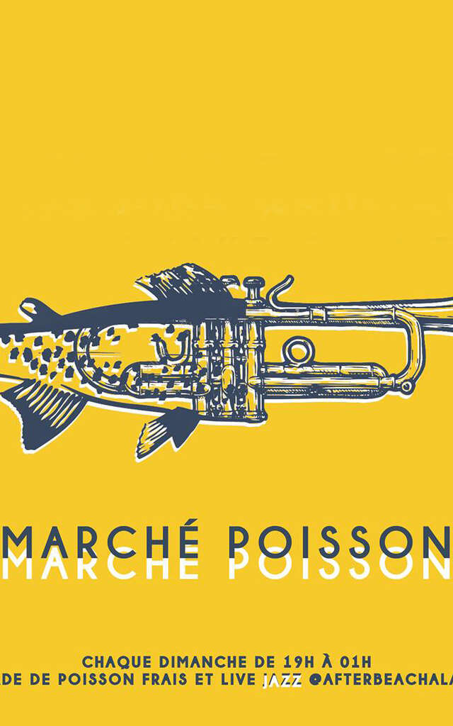 "Live jazz & marché aux poissons" à l'After Beach
