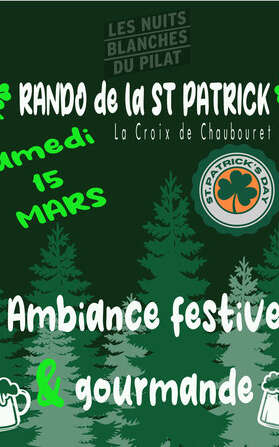 Les Nuits blanches du Pilat : Rando de la Saint-Patrick