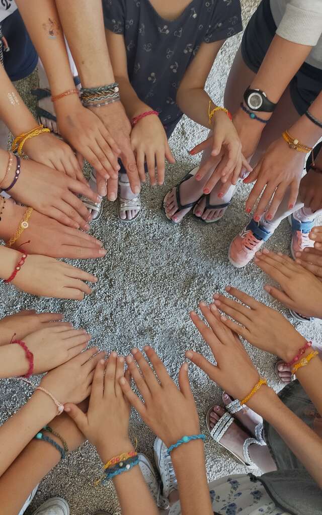 Bracelets en macramé