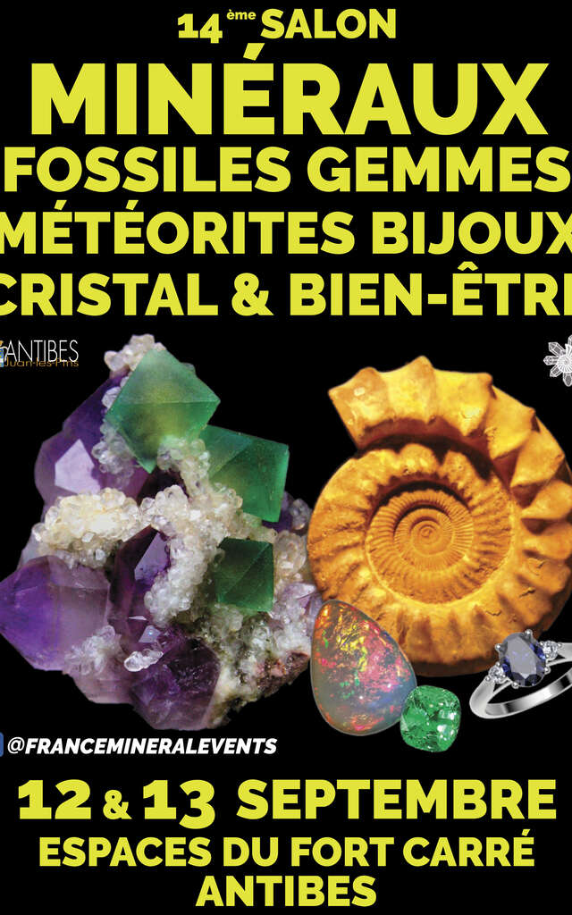 14ème Salon des Minéraux & Fossiles d'Antibes