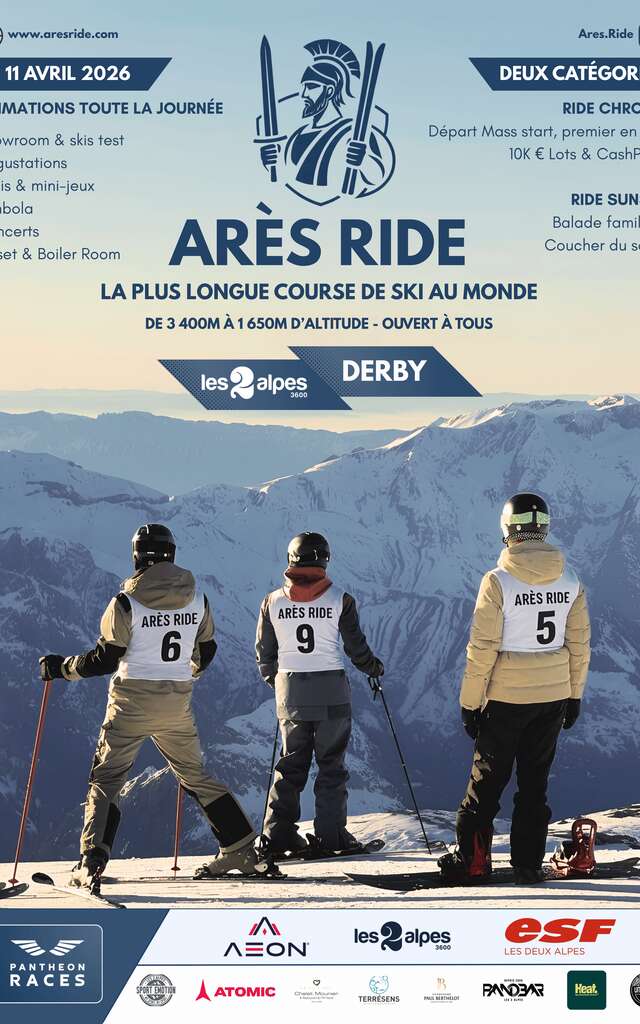 Arès Ride – La plus longue course de ski au monde