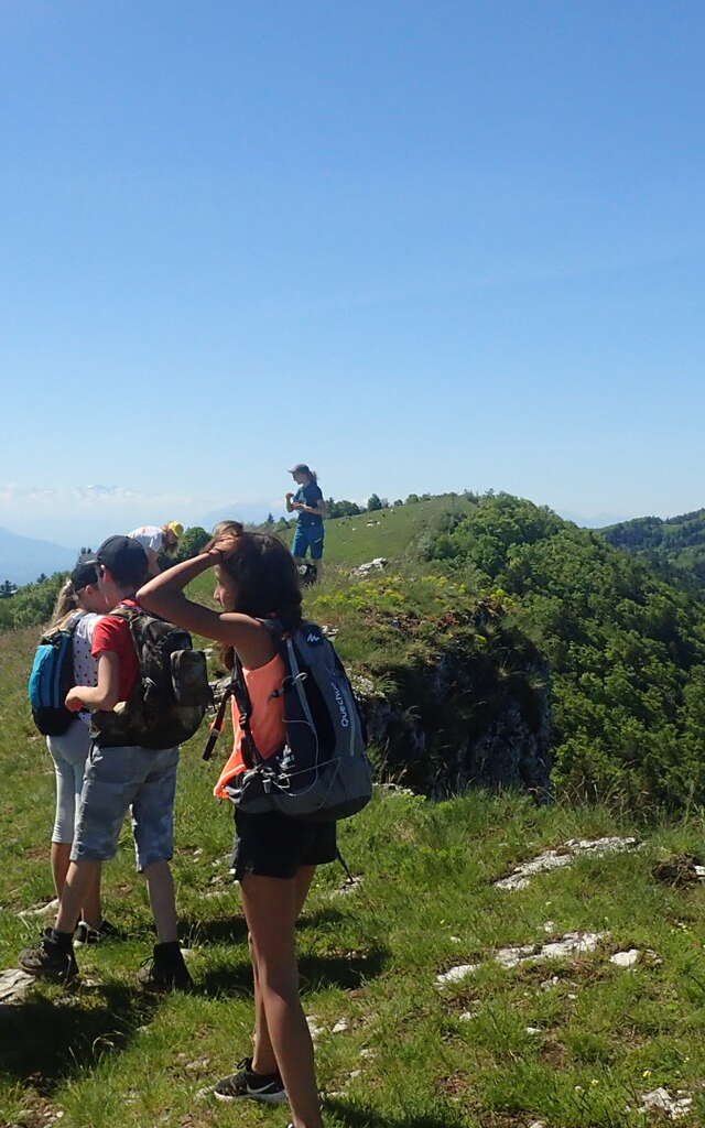 Randonnée avec un accompagnateur en montagne