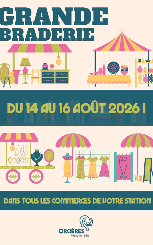 Braderie des commerçants d'Orcières