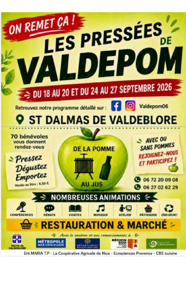 ValdePom's September Press Releases