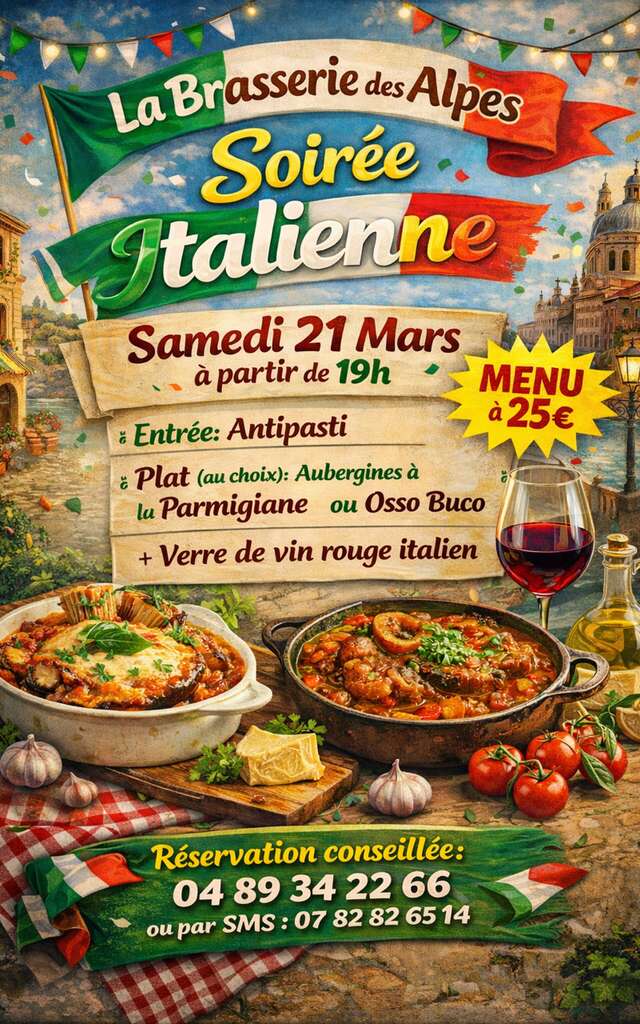 Soirée italienne
