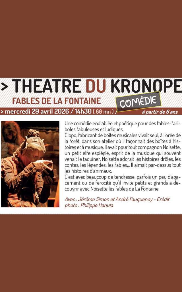 Théâtre du Kronope - Jeune Public