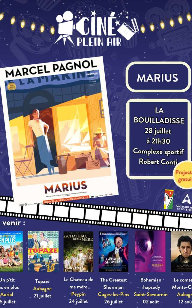 Ciné plein air - Marius
