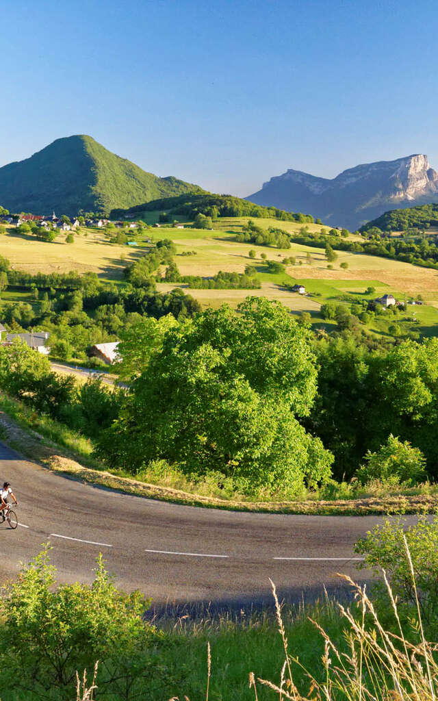 Montée cyclo du Col des prés