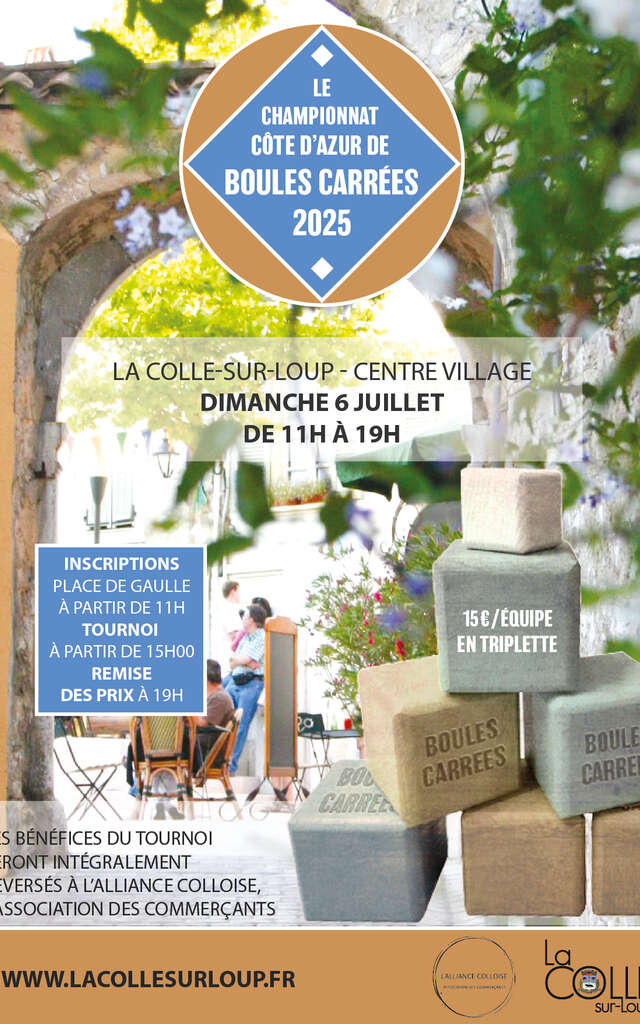 Championnat Côte d'Azur Boules Carrées