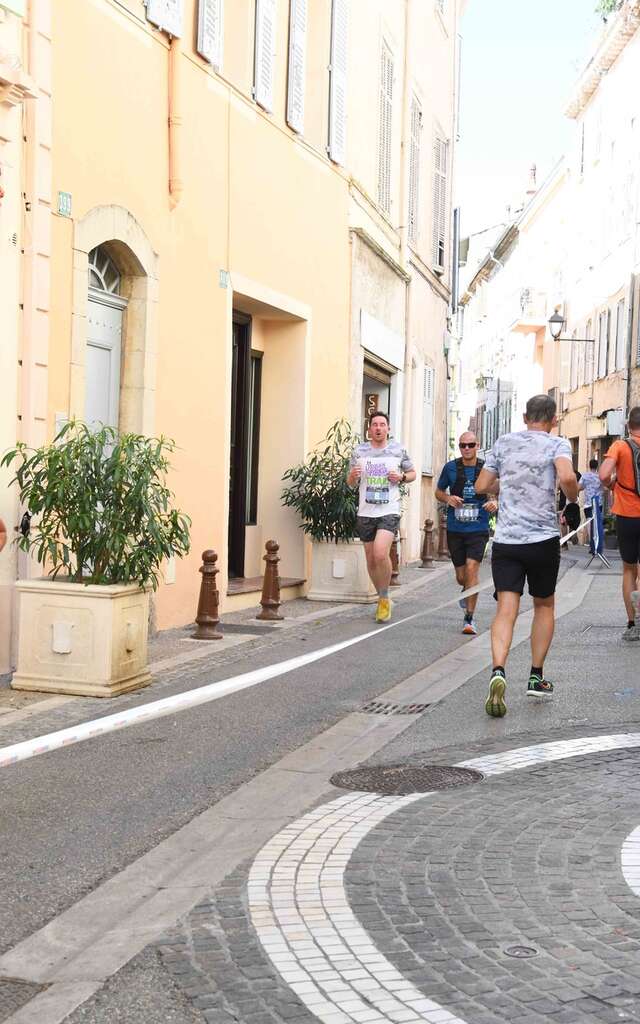 Reconnaissance du parcours de l'Urban Trail Le Cannet