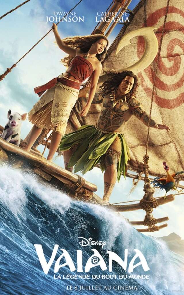 Cinéma Vaiana, la légende du bout du monde