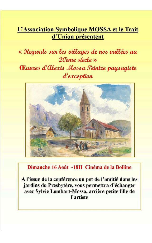 Conference and meeting with Alexis MOSSA's PETITS ENFANTS.