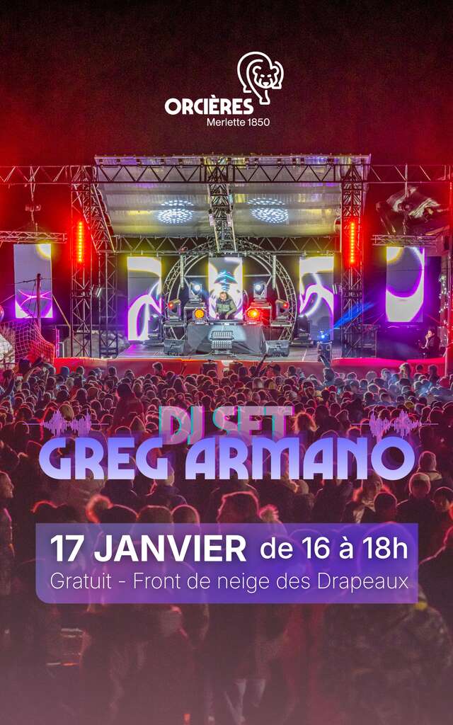 DJ Set - Greg Armano en live !