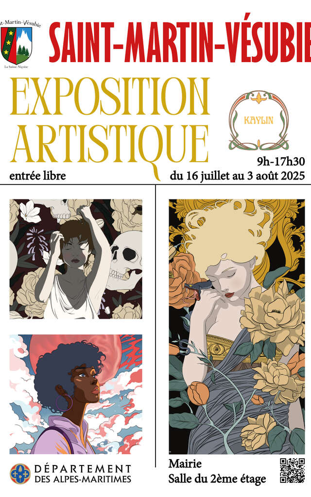 Exposition des toiles de Kaylin