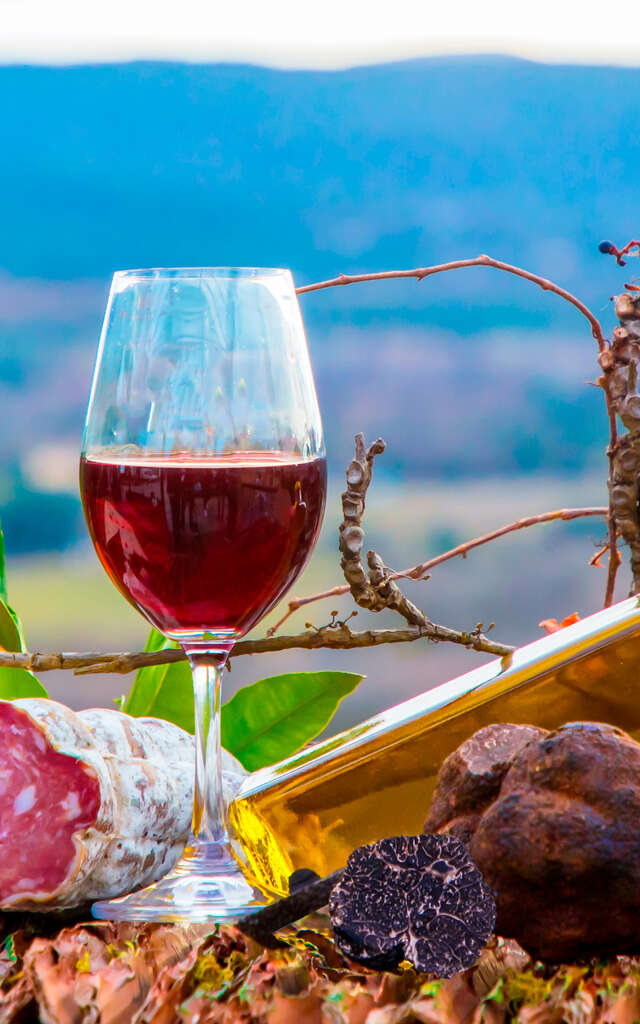 Le marché "Truffe en fête" à Grimaud