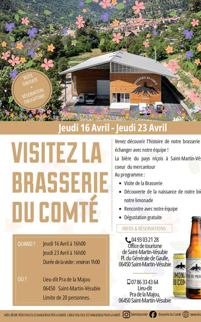 Visites de la Brasserie du Comté