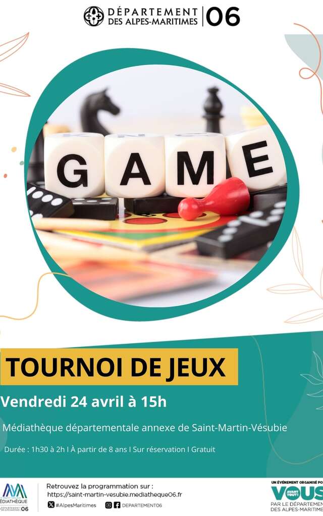 Tournoi de jeux de société