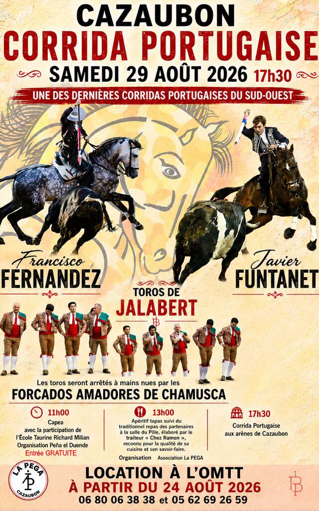 Corrida portugaise à Cazaubon