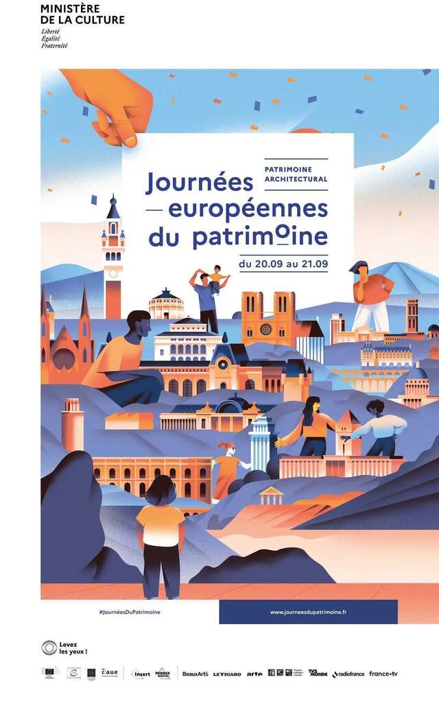 Les Journées Européennes du Patrimoine avec  l'association Trait d'Union