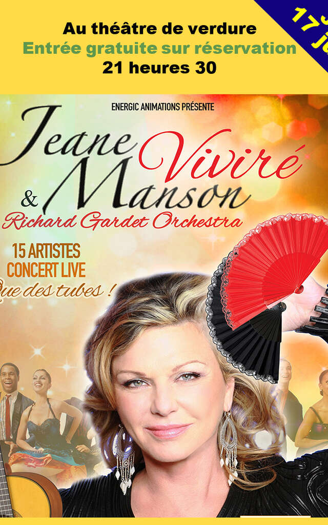 Païoun ven : Jeane Manson et Richard Gardet Orchestra