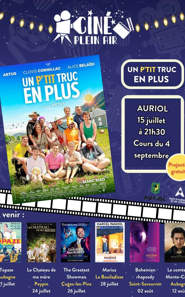 Ciné plein air - Un p’tit truc en plus