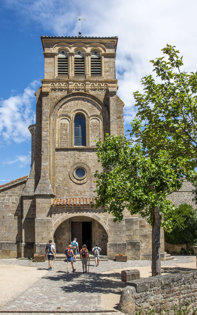 GR® 765 et Chemin de St-Jacques-de-Compostelle Lyon/Le-Puy-en-Velay Etape Saint-Georges-Haute-Ville - Marols