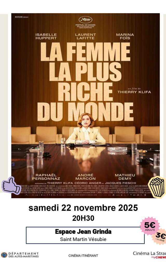 Séance de cinéma - La femme la plus riche du monde