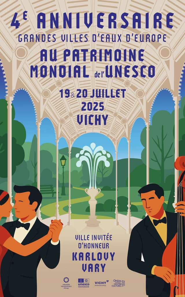4è anniversaire - Grandes villes d'eaux d'Europe au Patrimoine Mondial de l'UNESCO