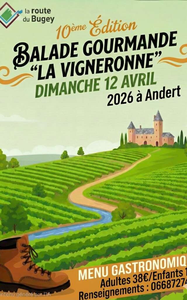 Balade gourmande : la Vigneronne - édition 2026