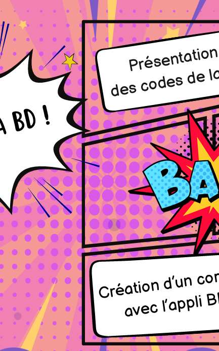 Atelier numérique pour les 10-14 ans : "Crée ta BD"