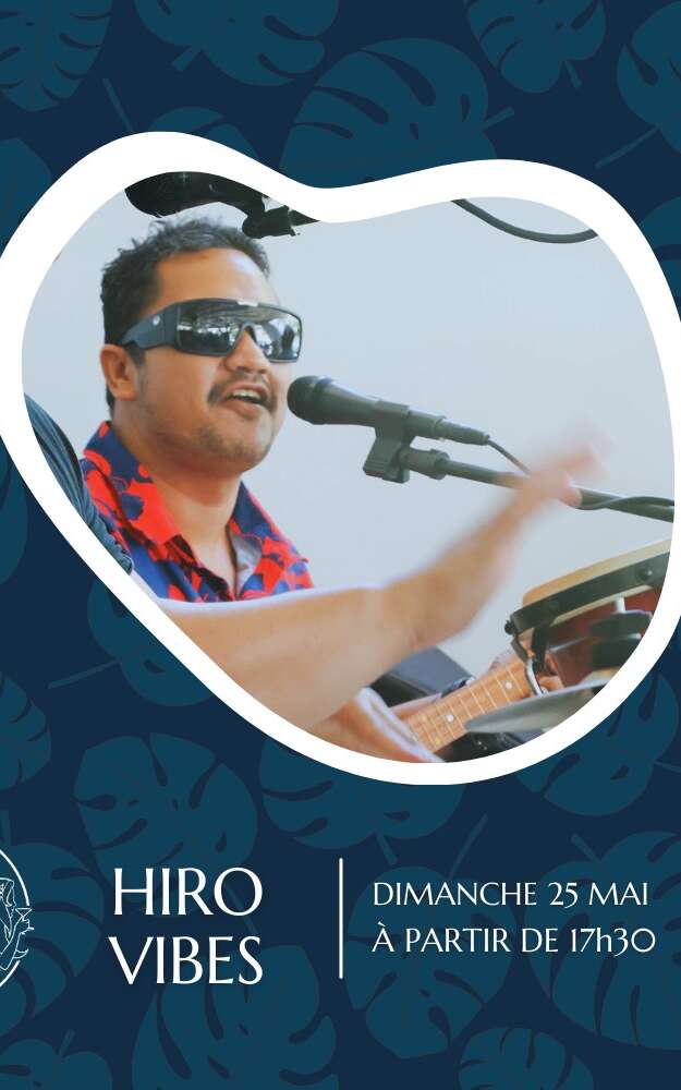 Hiro Vibes en concert - Meherio Tahitian Bistro