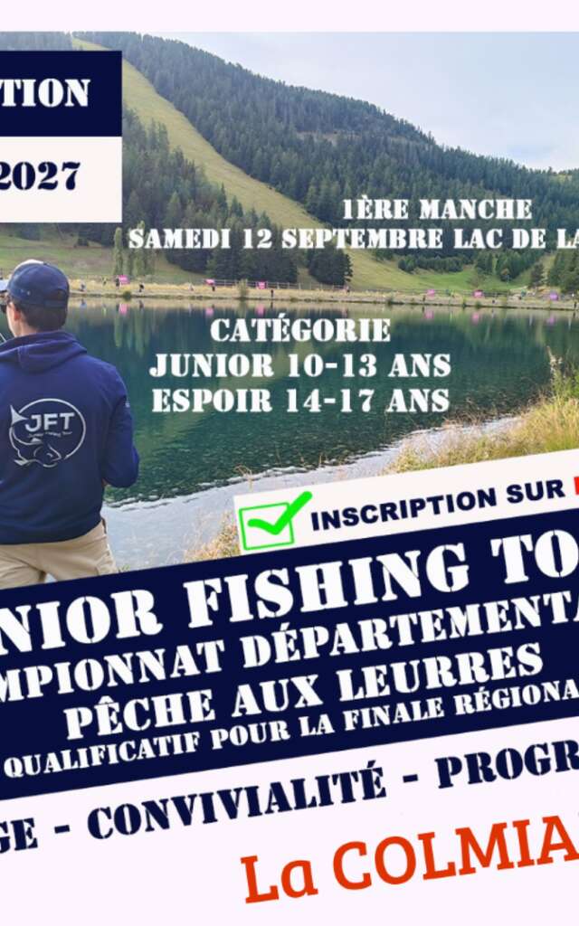 Fishing day at Lac de La Colmiane.