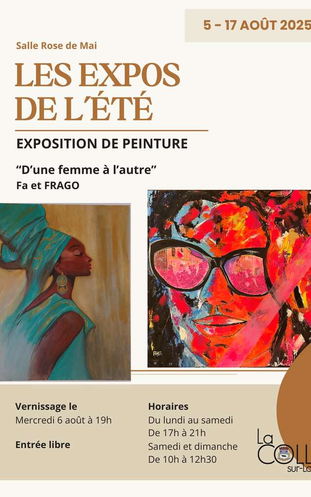 Exposition de peinture : Fatiha Hafidi & Frago