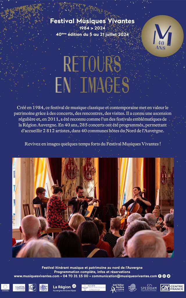 Exposition de photographies - Festival Musiques Vivantes