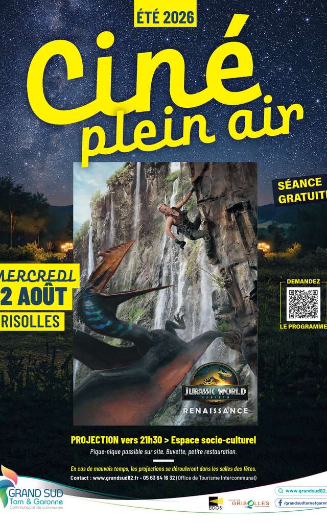 Ciné Plein Air /" Jurassic World Renaissance "